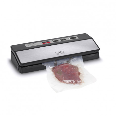 Caso Bar Vacuum sealer VR 390 advanced Power 110 W, Temperature control, Black/Stainless steel