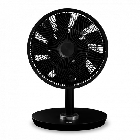 Duux Smart Fan Whisper Flex Smart Black with Battery Pack Stand Fan, Timer, Number of speeds 26, 2-22 W, Oscillation, Diameter 3