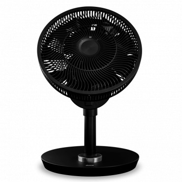 Duux Smart Fan Whisper Flex Smart Black with Battery Pack Stand Fan, Timer, Number of speeds 26, 2-22 W, Oscillation, Diameter 3