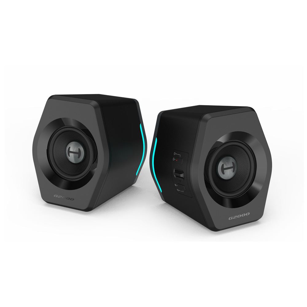 Edifier Gaming Speakers G2000 Bluetooth/USB/3.5mm AUX, Bluetooth version 4.2, 32 W, Wireless/Wired, Black