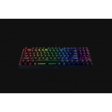 Razer BlackWidow V3, Gaming keyboard, RGB LED light, US, Black, Wired