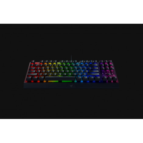 Razer BlackWidow V3 Tenkeyless Gaming keyboard, RGB LED light, RU, Black, Wired