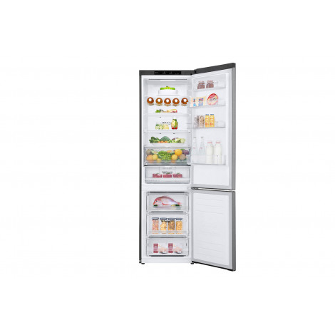 LG Refrigerator GBB72PZEMN Energy efficiency class E, Free standing, Combi, Height 203 cm, No Frost system, Fridge net capacity 