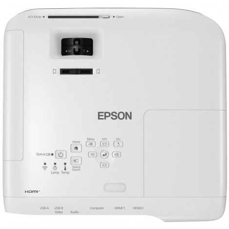 Epson Meeting room projector EB-FH52 Full HD (1920x1080), 4000 ANSI lumens, White, Lamp warranty 12 month(s)