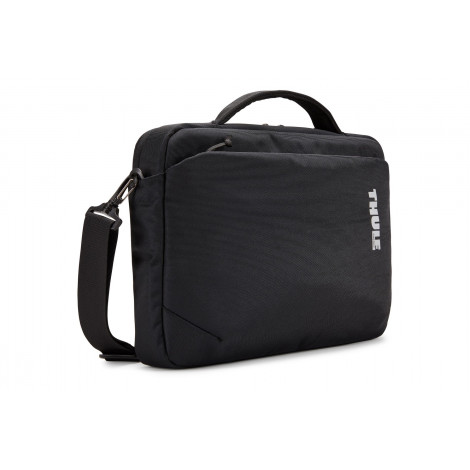 Thule Subterra MacBook Attaché TSA-313B Fits up to size 13 ", Black, Shoulder strap, Messenger - Briefcase