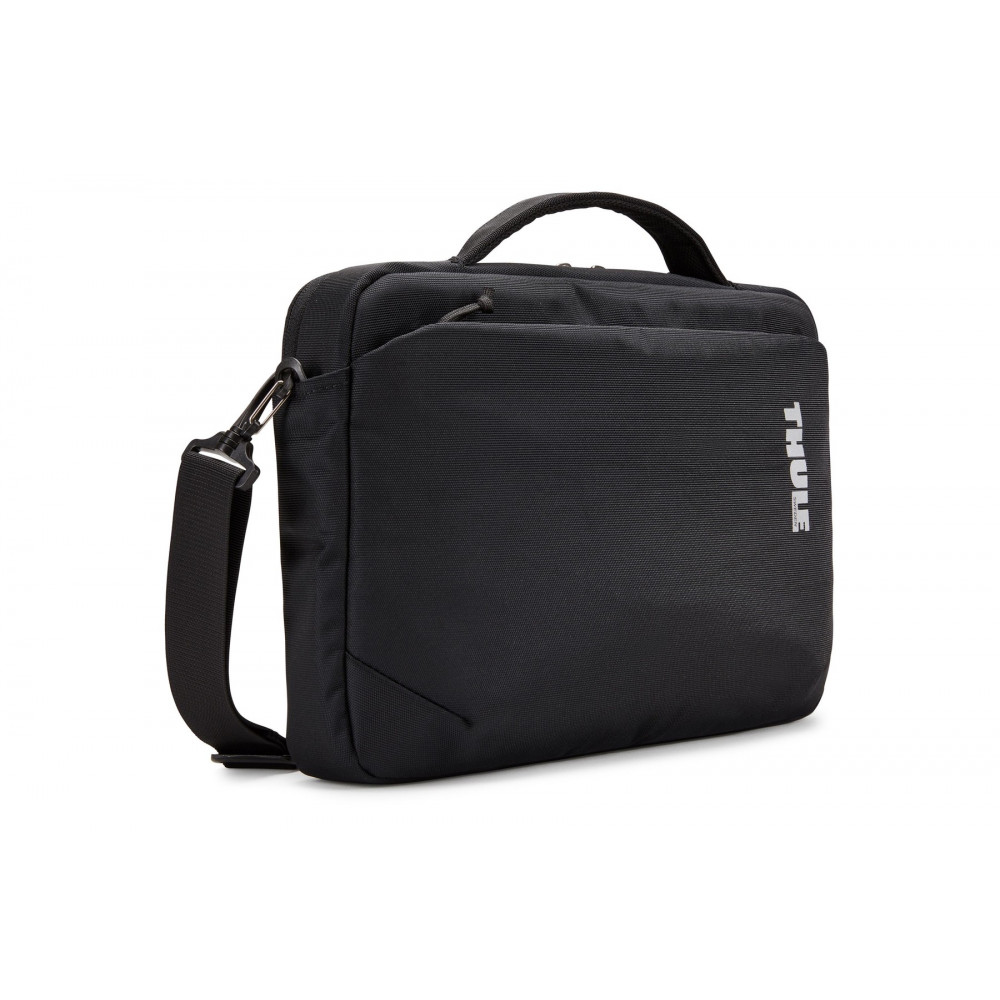 Thule Subterra MacBook Attaché TSA-315B Fits up to size 15 ", Black, Shoulder strap, Messenger - Briefcase