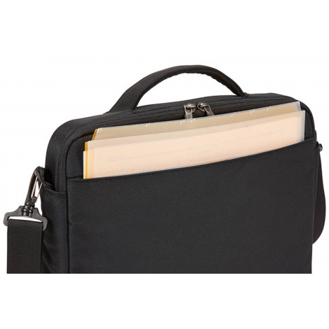 Thule Subterra MacBook Attaché TSA-315B Fits up to size 15 ", Black, Shoulder strap, Messenger - Briefcase