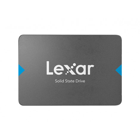 Lexar SSD NQ100 240 GB, SSD form factor 2.5, SSD interface SATA III, Write speed 445 MB/s, Read speed 550 MB/s