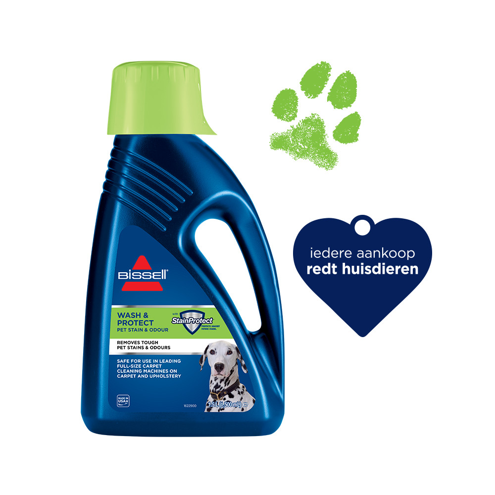 Bissell Wash & Protect Pet Formula 1500 ml, 1 pc(s)