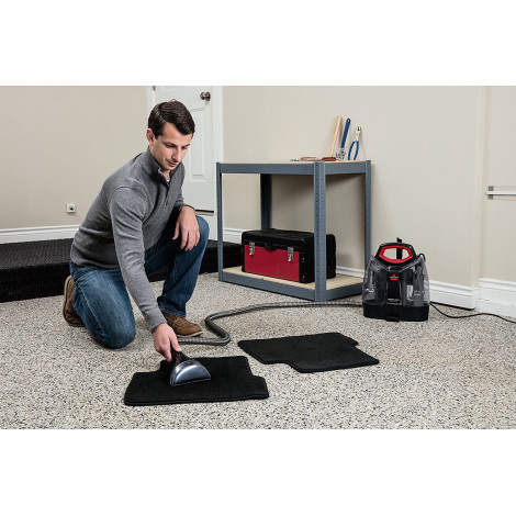 Bissell MultiClean Spot & Stain SpotCleaner Vacuum Cleaner 4720M Handheld, Black/Red