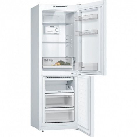 Bosch Serie 2 Refrigerator KGN33NWEB Energy efficiency class E, Free standing, Combi, Height 176 cm, No Frost system, Fridge net