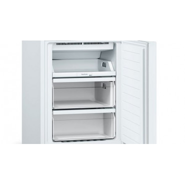 Bosch Serie 2 Refrigerator KGN33NWEB Energy efficiency class E, Free standing, Combi, Height 176 cm, No Frost system, Fridge net