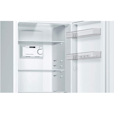 Bosch Serie 2 Refrigerator KGN33NWEB Energy efficiency class E, Free standing, Combi, Height 176 cm, No Frost system, Fridge net