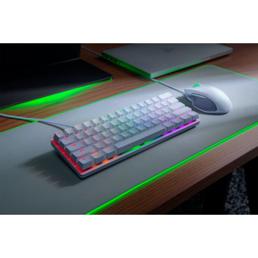 Razer Huntsman Mini 60%, Gaming Keyboard, Optical, US, Mercury, Wired