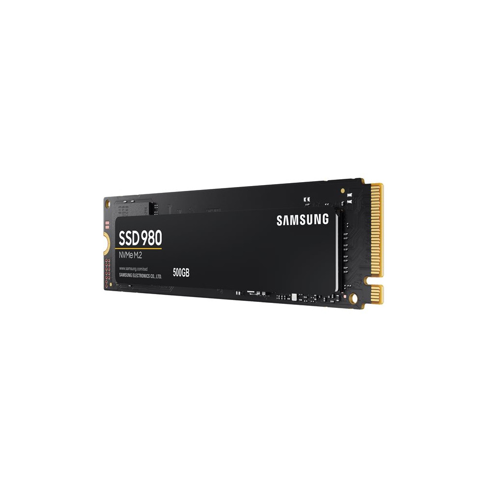 Samsung V-NAND SSD 980 500 GB, SSD form factor M.2 2280, SSD interface M.2 NVME, Write speed 3000 MB/s, Read speed 3500 MB/s