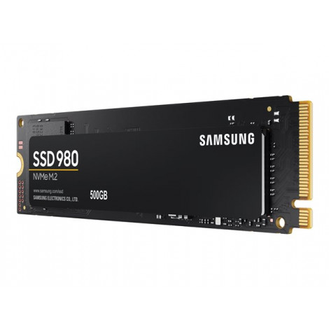 Samsung V-NAND SSD 980 500 GB, SSD form factor M.2 2280, SSD interface M.2 NVME, Write speed 3000 MB/s, Read speed 3500 MB/s