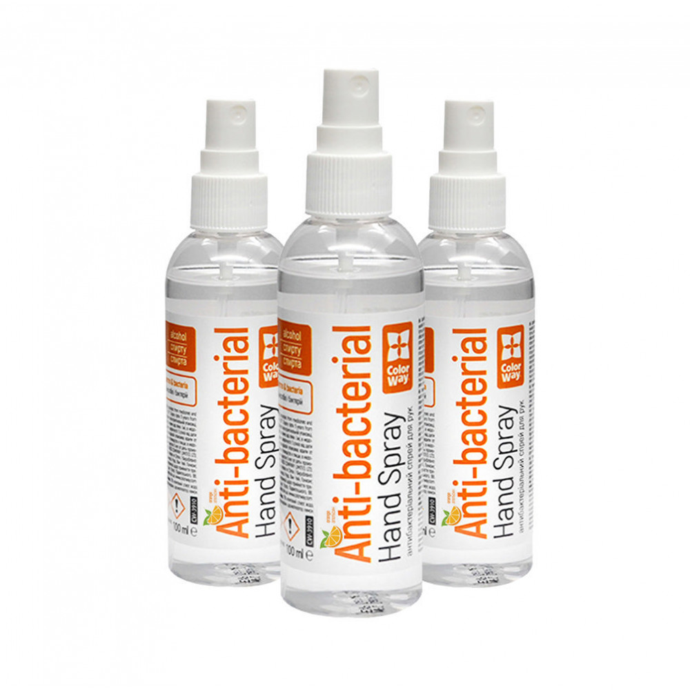 ColorWay alcohol hand sanitizer 100 ml (orange)