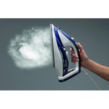 Gorenje Steam Iron SIH2600BLC Steam Iron, 2600 W, Water tank capacity 350 ml, Continuous steam 30 g/min, Blue/White