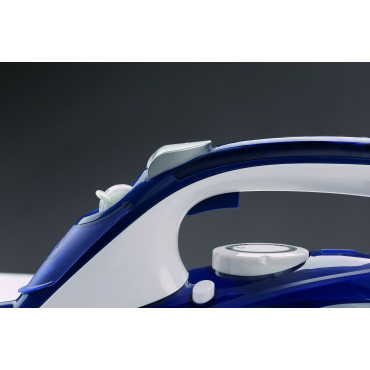 Gorenje Steam Iron SIH2600BLC Steam Iron, 2600 W, Water tank capacity 350 ml, Continuous steam 30 g/min, Blue/White