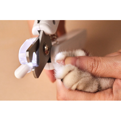 PETKIT LED Light Nail Clipper White