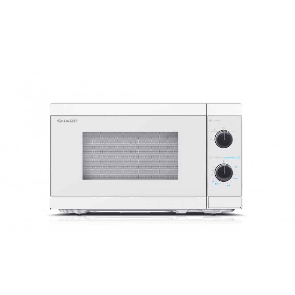 Sharp Microwave Oven YC-MS01E-C Free standing, 20 L, 800 W, White