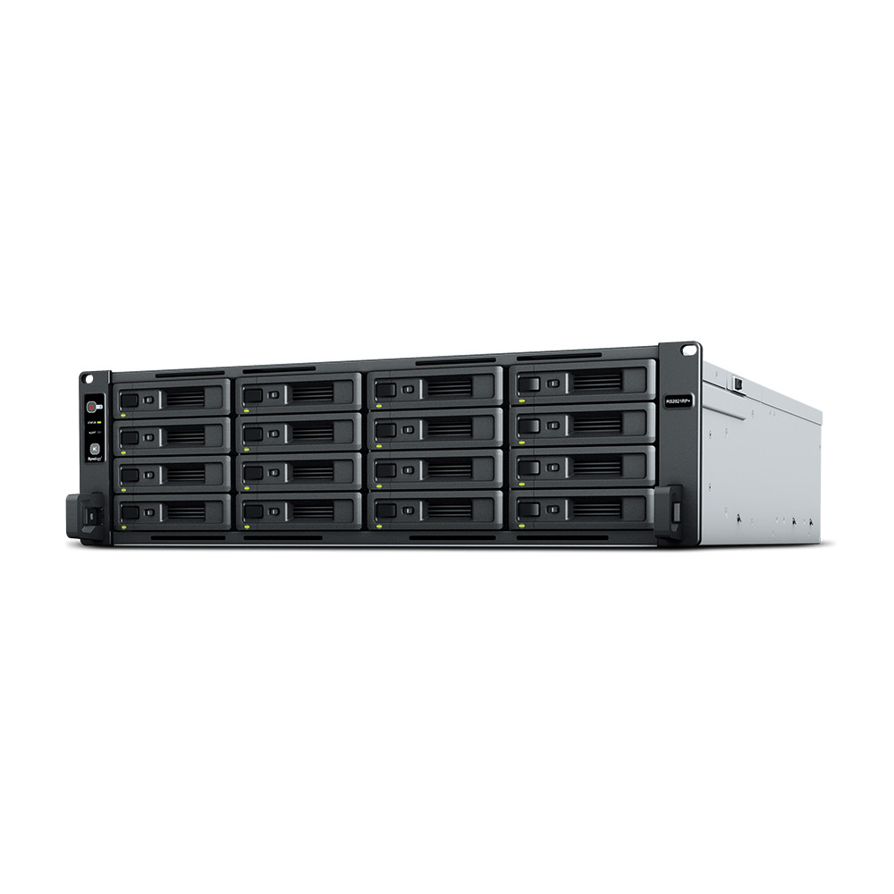 Synology Rack NAS RS2821RP+ Up to 16 HDD/SSD Hot-Swap, Ryzen V1500B Quad Core, Processor frequency 2.2 GHz, 4 GB, DDR4, RAID Bas