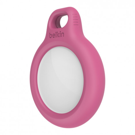 Belkin Secure Holder with Key Ring for AirTag Pink