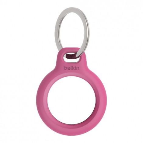 Belkin Secure Holder with Key Ring for AirTag Pink