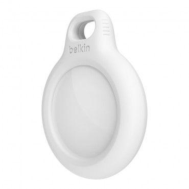 Belkin Secure Holder with Key Ring for AirTag white