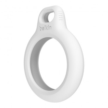 Belkin Secure Holder with Key Ring for AirTag white