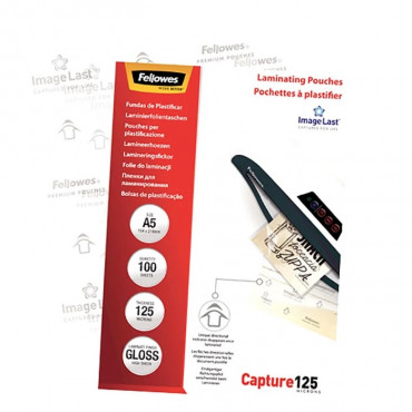 Fellowes Laminating Pouch PREMIUM ImageLast 125 , 216x303 mm - A4, 100 pcs