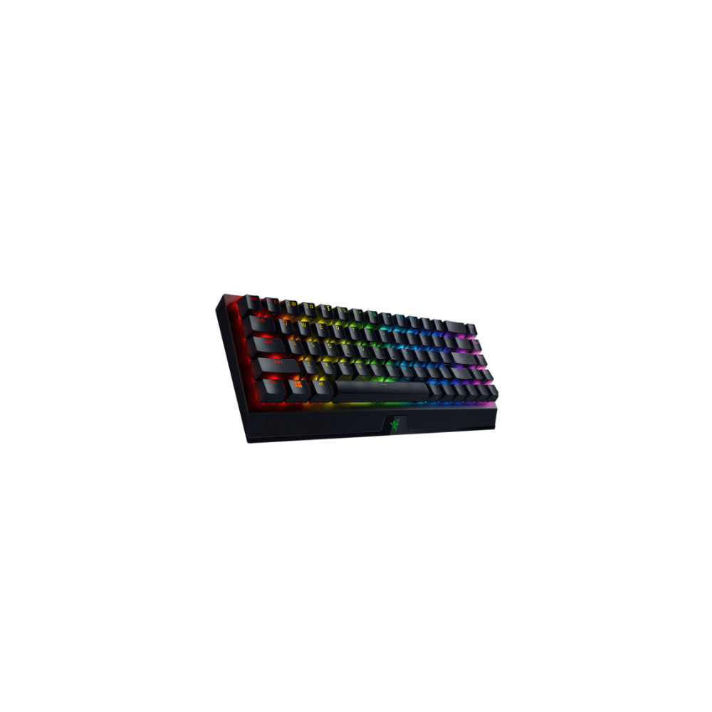 Razer BlackWidow V3 Mini HyperSpeed Mechanical Gaming Keyboard, RGB LED light, US, Wireless, Black, Yellow Switch