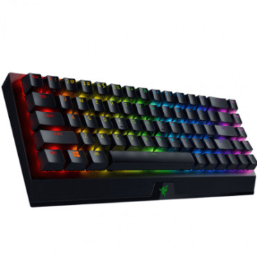 Razer BlackWidow V3 Mini HyperSpeed Mechanical Gaming Keyboard, RGB LED light, US, Wireless, Black, Green Switch