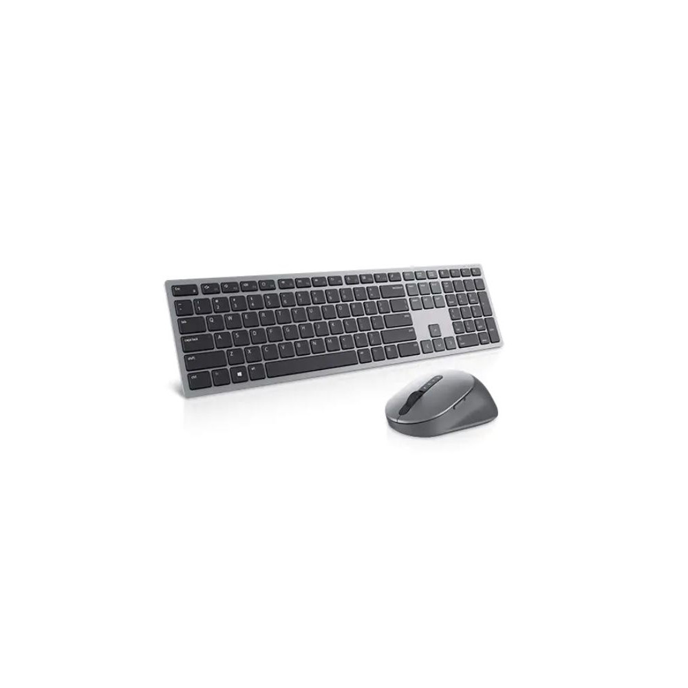 Dell Premier Multi-Device Keyboard and Mouse KM7321W Wireless, Wireless (2.4 GHz), Bluetooth 5.0, Batteries included, US Interna