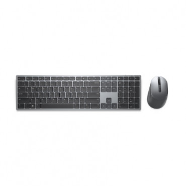 Dell Premier Multi-Device Keyboard and Mouse KM7321W Wireless, Wireless (2.4 GHz), Bluetooth 5.0, Batteries included, US Interna