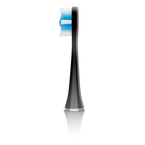 ETA Toothbrush replacement SoftClean ETA070790600 Heads, For adults, Number of brush heads included 2, Black