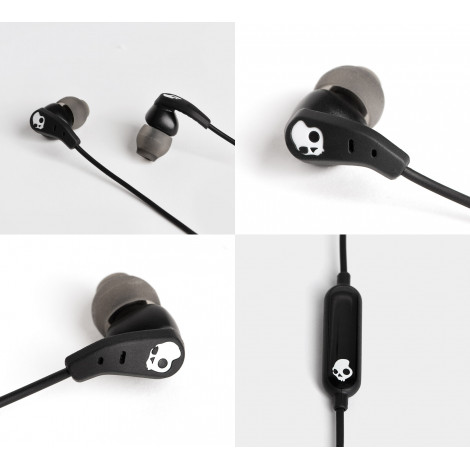 Skullcandy Sport Earbuds Set In-ear, Microphone, Lightning, Wired, Noice canceling, Black