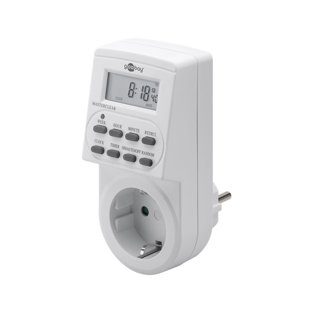 Goobay Digital timer 51277 White