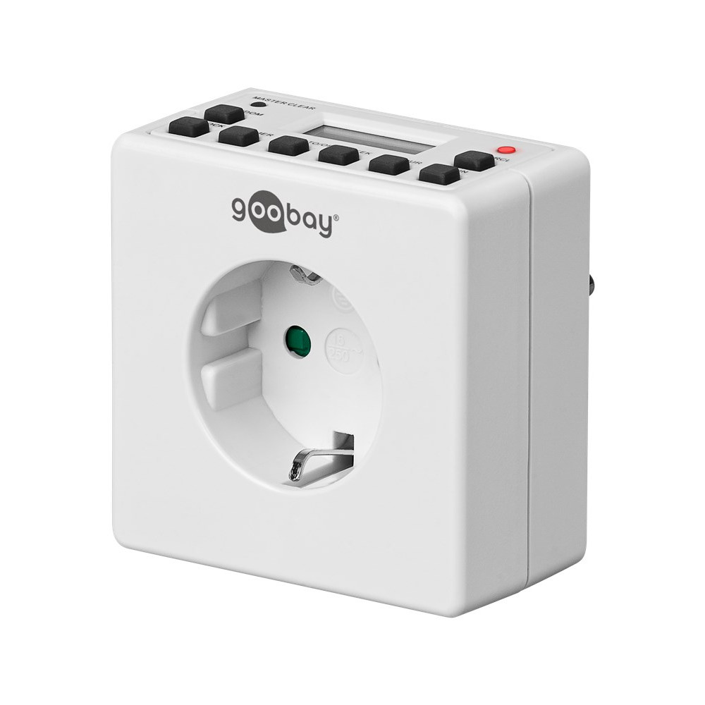Goobay Digital timer 93256 White