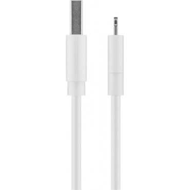 Goobay Lightning USB charging and sync cable 54600 White, USB 2.0 male (type A), Apple Lightnin male (8-pin)