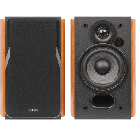 Edifier Professional Bookshelf Speakers R1380T Brown, Bluetooth, Wireless connection