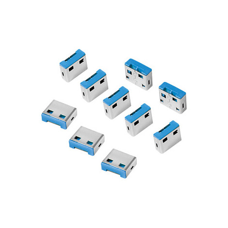 Logilink 10 Locks AU0046 Blue