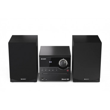 Sharp XL-B512(BK) Hi-Fi Micro System, CD/FM/USB/Bluetooth v5.0, 45W, Black