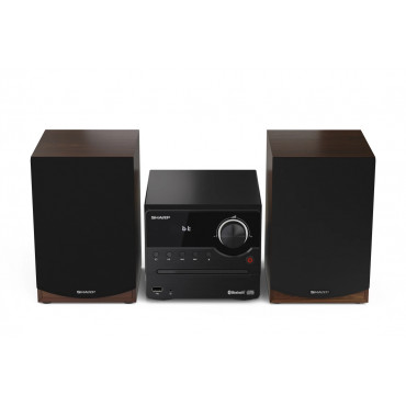 Sharp XL-B512(BR) Hi-Fi Micro System, CD/FM/USB/Bluetooth v5.0, 45W, Brown