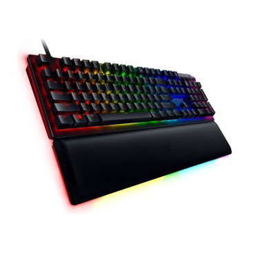 Razer Huntsman V2 Optical Gaming Keyboard RGB LED light, Russian layout, Wired, Black, Linear Red Switch, Numeric keypad