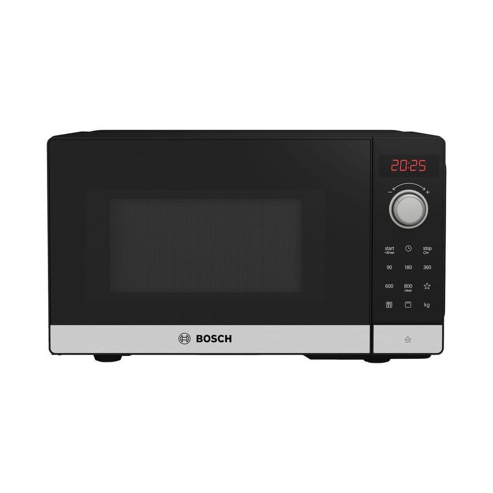 Bosch Microwave oven Serie 2 FEL023MS2 Free standing, 800 W, Grill, Black