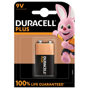 Duracell Plus MN1604 9V, Alkaline, 1 pc(s)