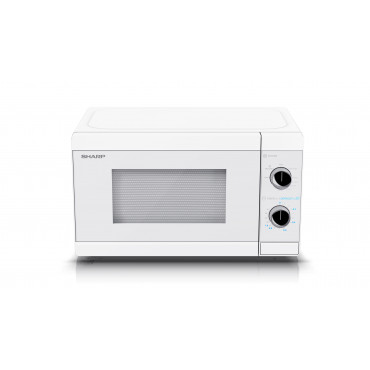 Sharp Microwave Oven with Grill YC-MG01E-C Free standing, 800 W, Grill, Crystal White