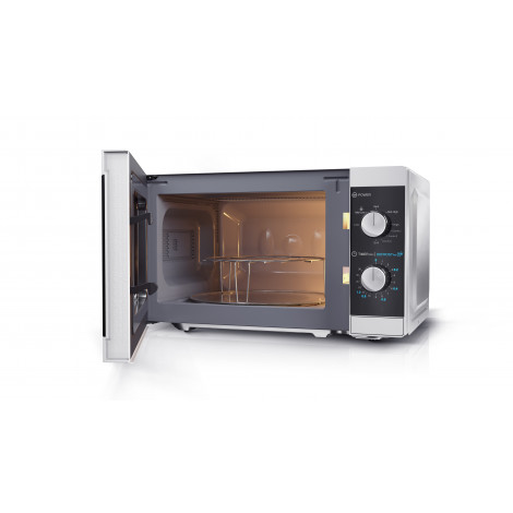 Sharp Microwave Oven with Grill YC-MG01E-S Free standing, 800 W, Grill, Silver