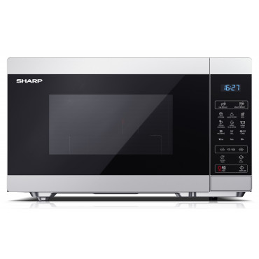 Sharp Microwave Oven with Grill YC-MG81E-S Free standing, 900 W, Grill, Silver